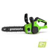 Аккумуляторная электропила GREENWORKS GD24CS30 (2007007)