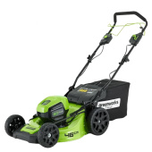 Самоходная аккумуляторная газонокосилка GREENWORKS 60V GD60LM46SP (2502907)
