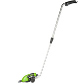Аккумуляторные ножницы GREENWORKS G7,2GS (1600807) с АКБ 2 Ah и ЗУ с телескопической ручкой