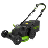 Аккумуляторная газонокосилка GREENWORKS 82V GC82LM61S TwinForce (2515607)