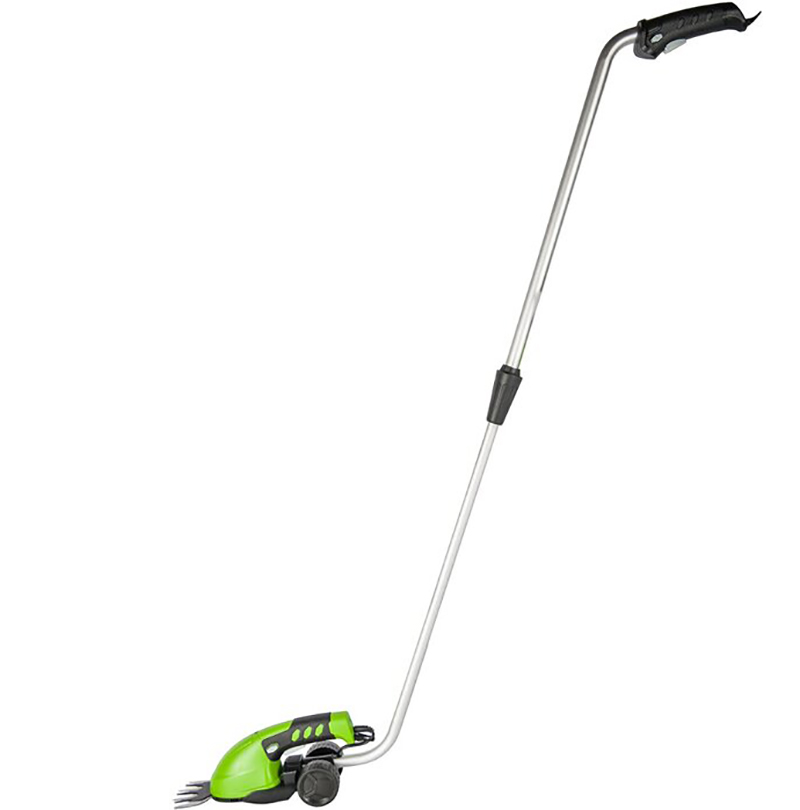 Аккумуляторные ножницы GREENWORKS G7,2GS (1600807) с АКБ 2 Ah и ЗУ с телескопической ручкой