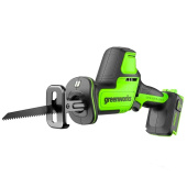 Аккумуляторная сабельная пила GREENWORKS 24V GPT-CRS-25 (1200507) без аккумулятора и зарядного устройства