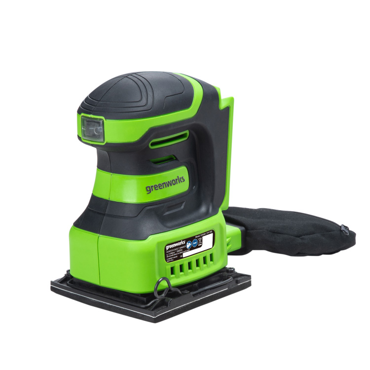 Аккумуляторная плоскошлифовальная машина GREENWORKS 24V G24SS14 (3100507) без аккумулятора и зарядного устройства