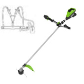 Аккумуляторный триммер GREENWORKS TB13L (TB13LA1) без аккумулятора и зарядного устройства
