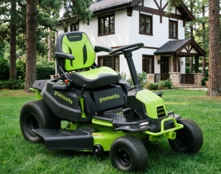 Райдер (газонокосилка с сиденьем) Greenworks CrossoverT CRT428 82V