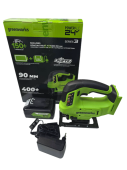 Аккумуляторный лобзик GREENWORKS 24V GD24JS90 (3601707) без аккумулятора и зарядного устройства