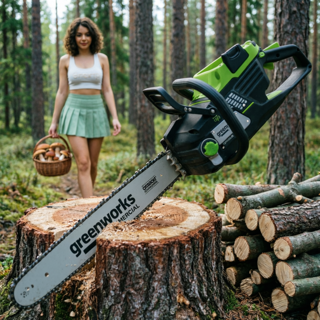 Цепные пилы Greenworks 82V