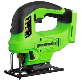 Аккумуляторный лобзик GREENWORKS 24V GD24JS90 (3601707) без аккумулятора и зарядного устройства