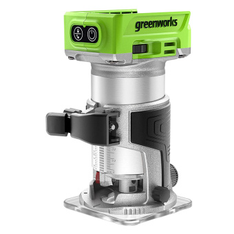 Аккумуляторный фрезер GREENWORKS 24V G24RO (3502507) без аккумулятора и зарядного устройства