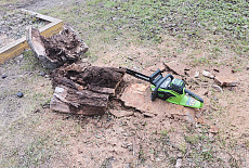 Обзор новой модели цепной пилы 40V