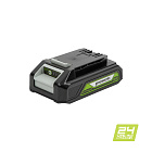 Аккумулятор GREENWORKS 24V G24B2 (2926707) 2Ah
