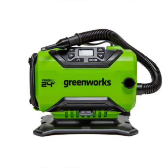 Аккумуляторный компрессор GREENWORKS ACG301 24V/12V (3400807) без АКБ и ЗУ