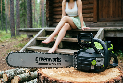Какую цепную пилу Greenworks 82V выбрать именно вам?