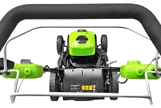 Самоходная газонокосилка аккумуляторная Greenworks GD40LM46S - обзор