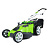 Аккумуляторная газонокосилка GREENWORKS 40V G40LM49DB (2500207)