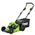 Самоходная аккумуляторная газонокосилка GREENWORKS 60V GD60LM46SP (2502907)
