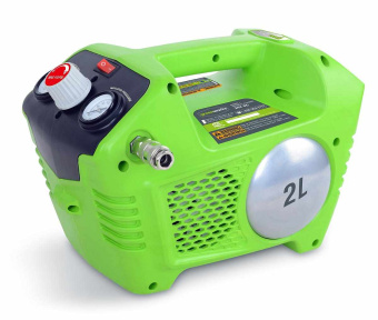 Аккумуляторный воздушный компрессор GREENWORKS G24AC (4100302) без АКБ и ЗУ