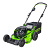 Аккумуляторная газонокосилка GREENWORKS 82V GC82HPLM51 (2518907)