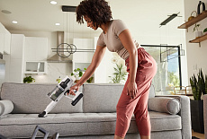 Идеальное дополнение линейки Greenworks 24V - беспроводной вертикальный пылесос 