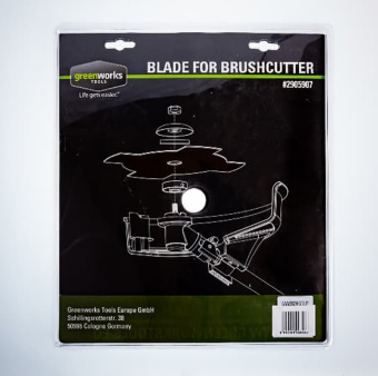 GREENWORKS Пильный диск (2905907) для триммеров Greenworks GD40BC 40V, GST1246 230V, GD82BC 82V, GD82BCB 82V
