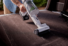 Идеальное дополнение линейки Greenworks 24V - беспроводной вертикальный пылесос 