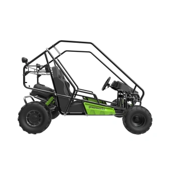 Аккумуляторный Двухместный карт для бездорожья GREENWORKS 82V GK52400 без аккумулятора и зарядного устройства