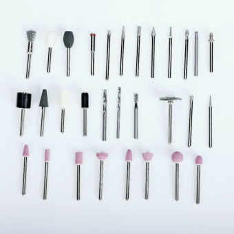 GREENWORKS Набор оснастки для граверов, 216 предметов в кейсе (3503507)