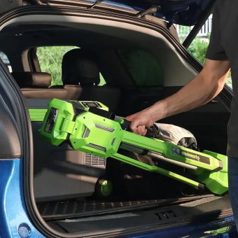 Аккумуляторная LED-мачта с гибридным питанием GREENWORKS 24V / 220V GPT-STL (3503207) без аккумулятора и зарядного устройства