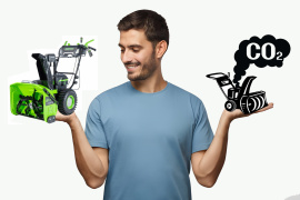 Greenworks GD82ST56. Аккумуляторный самоходный снегоуборщик, который подходит не всем