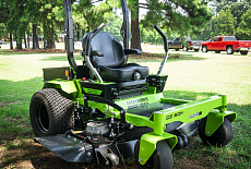 Предзаказ на райдеры-газонокосилки Greenworks