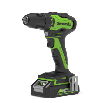 Аккумуляторная дрель-шуруповерт GREENWORKS 24V GD24DD35 (3704007) бесщеточная без аккумулятора и зарядного устройства
