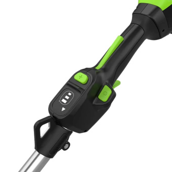 Аккумуляторный триммер GREENWORKS 82V ST121 (2112307UH) 43 см 1.6 кВт с АКБ 8 Ah и ЗУ