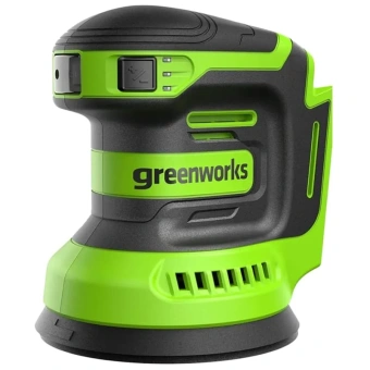 Аккумуляторная эксцентриковая шлифмашина GREENWORKS 24V OS325 (3100907) без аккумулятора и зарядного устройства
