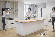 Мощный беспроводной пылесос GREENWORKS