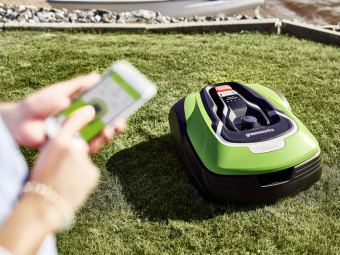 Робот-газонокосилка GREENWORKS Optimow 10 GRL110 (2505507)