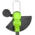 Аккумуляторный триммер GREENWORKS G24LT301 (2113207UA) с АКБ 2 Ah и ЗУ