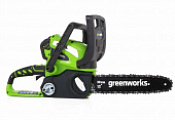 Аккумуляторная цепная пила Greenworks G40CS30 - обзор