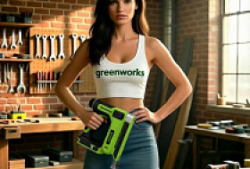 Степлер, гайковёрт, фрезер Greenworks 24V: точность и мобильность