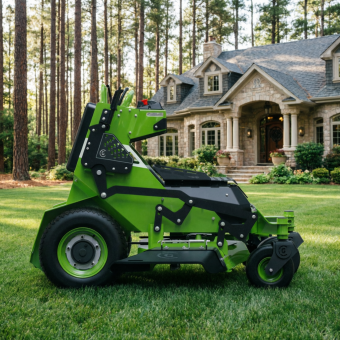 GREENWORKS Райдер садовый аккумуляторный с нулевым радиусом разворота ZTCS92, 82V, 92 см, с АКБ 8 кВтч (7405407)