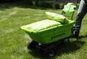 Аккумуляторные самоходные садовые тележки GREENWORKS