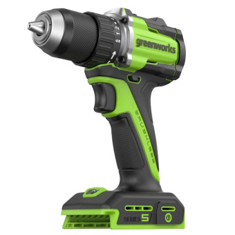 Аккумуляторная дрель-шуруповерт GREENWORKS 24V DD560 (3708407) бесщеточная без аккумулятора и зарядного устройства