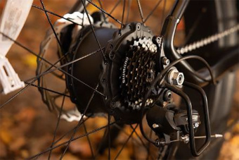 Аккумуляторный Электрический городской велосипед GREENWORKS 82V EB327 без аккумулятора и зарядного устройства