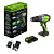 Аккумуляторная дрель-шуруповерт GREENWORKS 24V GD24DD60 (3704107CUA) бесщеточная с 2 Ач аккумулятором и зарядным устройством