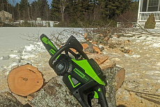 Аккумуляторная пила Greenworks GD60CS40 - обзор