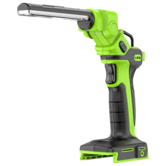 Аккумуляторный рабочий LED-фонарь 2-в-1 GREENWORKS 24V G24UL (3503707) без аккумулятора и зарядного устройства