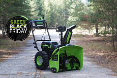 Greenworks GD82ST56. Аккумуляторный самоходный снегоуборщик, который подходит не всем