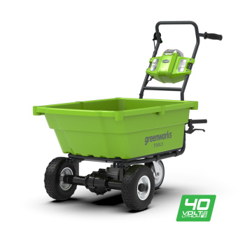Аккумуляторная садовая тележка GREENWORKS G40GC (7400007) без аккумулятора и зарядного устройства