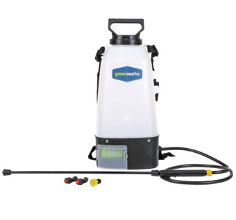Аккумуляторный садовый опрыскиватель GREENWORKS 24V GSP1250 (5103507) без аккумулятора и зарядного устройства
