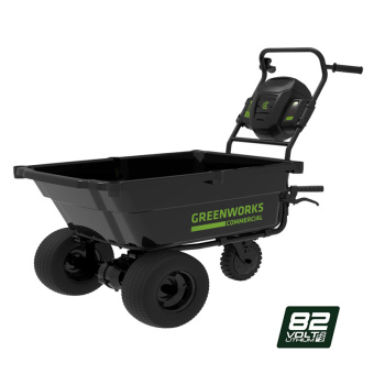 Аккумуляторная садовая тележка GREENWORKS 82GC (7400607) без аккумулятора и зарядного устройства