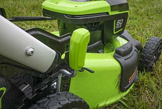 Новинка сезона 2021! Максимально мощная газонокосилка 60V 2х4Ah